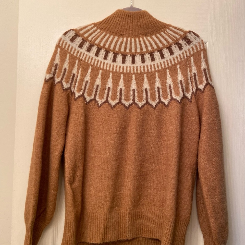 Bohm Fair Isle Sweater- like new!